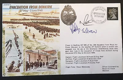 £5 • Buy GB FDC  Evacuation From Dunkirk Operation Dynamo  1990 Signed By 3 Crew