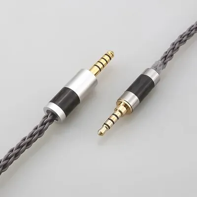8core 4.4mm Balanced 7N OCC Silver Plated Cable For T60RP T20RP T40RPmkII T50RP • $58.50