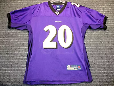 Ed Reed Baltimore Ravens Jersey Men's Size 48 Reebok Purple Stitched Jersey • $29.97