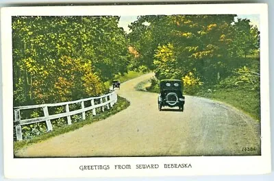 Seward NE Scenic Country Road Auto Touring Greetings From Seward • $9.88