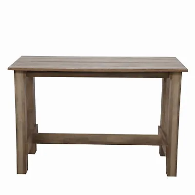Rustic Counter Height Dining Table Wooden Table For Kitchen Living Room Office • $159.99