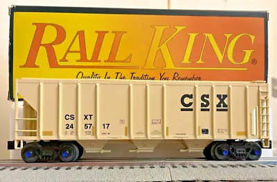 MTH RAIL KING  O Scale # 30-75485 CSX PS-2 DISCHARGE HOPPER  *Detailed • $70