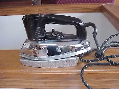 Vtg National Presto S-10 Steam Iron 115 Vac 1100 Watts Usa Made Nice Condition • $4.99