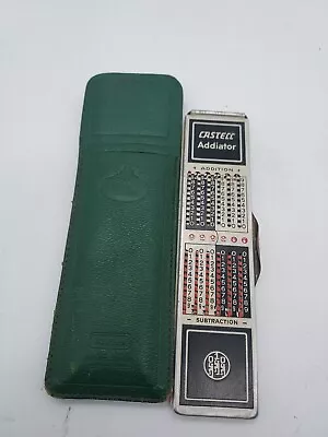 Faber Castell Addiator Slide Rule  67/54 R In Case Made In Germany No Pencil • $15.99