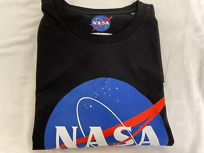 Nasa Mens Black Large T-shirt New No Tags. Free Uk Shipping • £8.99