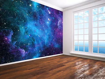 Space Wallpaper Galaxy Stars Abstract Photo Wall Mural (46112002) Solar System • £39.99