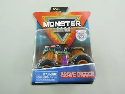 Grave Digger Monster Jam Monster Truck Figure Poster 1:64 Spin Master Finals NIP • $35.99