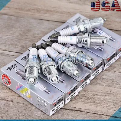 6PC Set Laser Iridium Spark Plugs Fits For Accord Civic CRV Acura IZFR6K11 6994 • $19.99