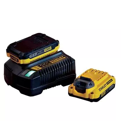 Stanley FatMax V20 Series 18v 2x 2.0Ah Battery And Charger Kit • $139