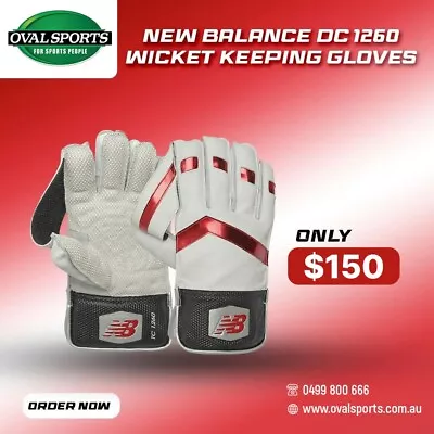 New Balance Tc1260 Wicket Keeping Glove • $150