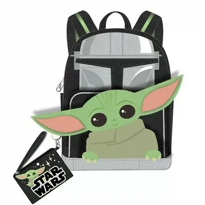 Baby Yoda Mini Backpack Bag Star Wars Mandalorian The Child Coin Purse Disney • $39.99