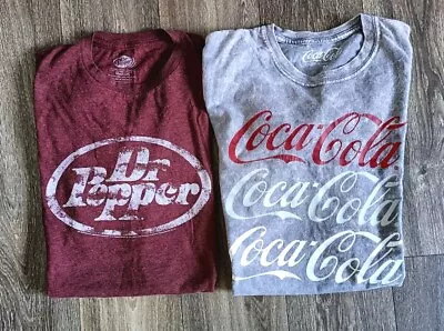 Coca Cola T-Shirt Bundle Men's Size Medium Set Of 2 • $18