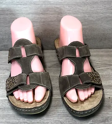 Gorgeous Pavers Comfort Adjustable Padders  Sandals Summer Diamonte • £8