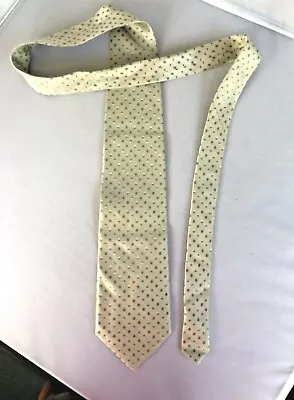 Calvin Klein 100% Silk Neck Tie Dress Yellow Necktie EUC • $2