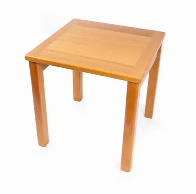Interform Collection Teak Side End Table Denmark IC Mid Century Modern Small • $160