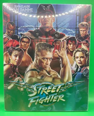Street Fighter Steelbook (Blu-Ray 1994) New Sealed!! • $19.99