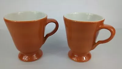 2 Sterling China Vitrified Coffee Mugs  Restaurantware East Liverpool Ohio • $12.90