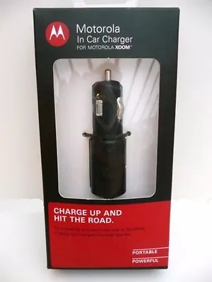 Motorola Xoom MZ600 - Car Charger New In Box • $15