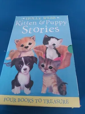 Holly Webb Kitten And Puppy Stories Box Set 4 Book Bundle • £4.99