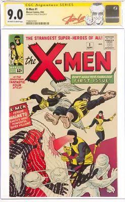 X-men #1  Cgc  9.0 Oww Ss Stan Lee Highest Graded Ss  Cgc #1580242001 • $250000