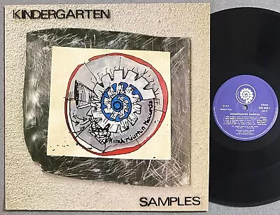 KINDERGARTEN Samples LP Italy Darkwave Minimal Synth Neon Scudocrow Pankow VG+ • $14.99