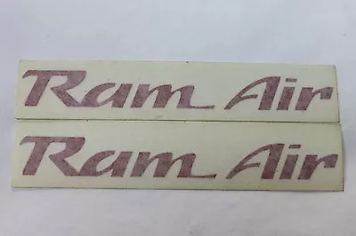 93-02 Trans Am WS6 Ram Air Hood Decals Pair Red • $34.95