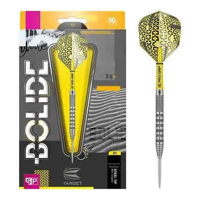 Target Darts Bolide 01 90% Tungsten Steel Tip Darts • £47.99