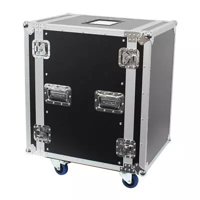 ELumen8 16U Rack Flight Case Flightcase (with Wheels) • £404.50