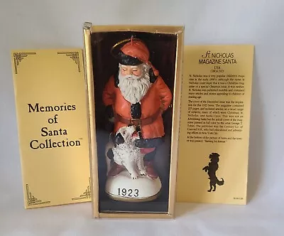 Memories Of Santa Ornament Circa 1923 St Nicholas - Signed By Don Warning 1993 • $35.99