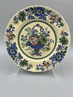 Antique Mason's  Strathmore  Vintage Ironstone  Luncheon Plate 8 3/4  • $9.99