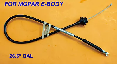 For Mopar LONG THROTTLE ACCELERATOR CABLE E-Body Plymouth Cuda Dodge Challenger • $39.74