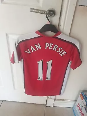 Arsenal VAN PERSIE  11  Football Shirt 2008/10 Children’s 12/13 Years Nike A862 • £24