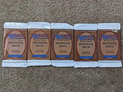 (1x) MTG Revised Booster Pack - Sealed And Unsearched  • $250