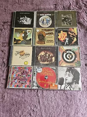 1960s/70s Rock CD Album Bundle Job Lot (Byrds Jimi Hendrix Velvet Underground • £10