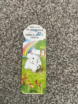 £1.50 • Buy Christian Book Mark ‘God Made A Promise To Us And Signed It With A Rainbow’