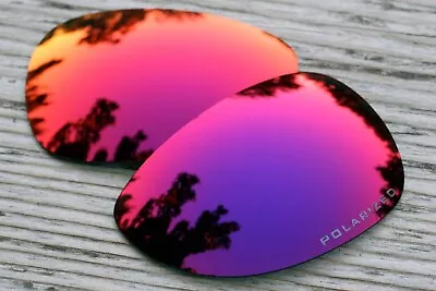 Deep Purple Red Mirrored Polarized Replacement Sunglass Lenses For Oakley Felon • $9.99