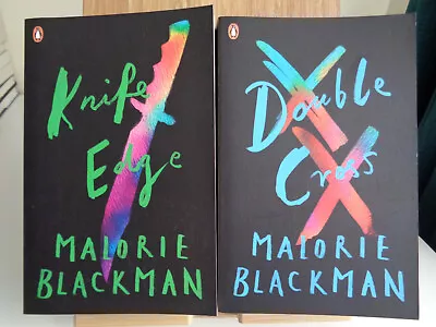 2 X MALORIE BLACKMAN Noughts & Crosses Book Bundle (Penguin 2004-2008) (#197) • £2.99