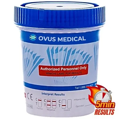 16 Panel Drug Test Kits W/ KRA (PK/25)- FREE Shipping Mon-Fri Ovus Medical • $234.61
