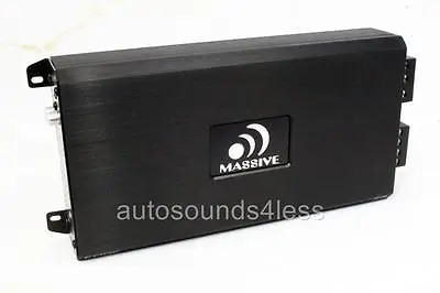 NEW Massive Audio E3 Edge Series 2800 Watt Monoblock Subwoofer Amplifier • $225.24