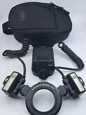 Canon MT-24EX Macro Twin Lite Flash Speedlite  • $399.90