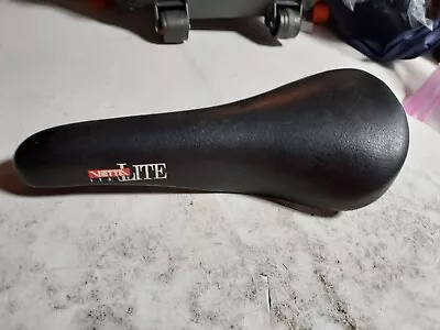 Vintage 1983 Vetta Italian Lite Bike Seat Saddle Black Made In ItalyNew. HTF. • $29.99