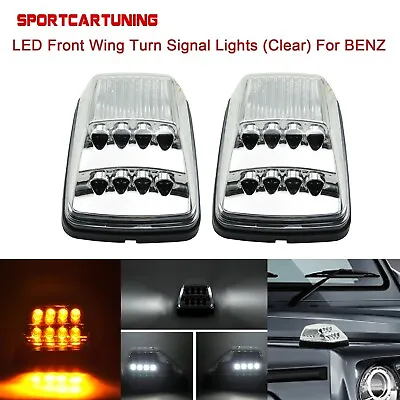LED Front Turn Signal Parking Light For Mercedes-Benz W463 G55 G500 G550 G63 AMG • $98.99