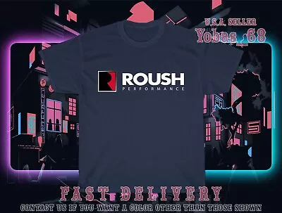 Roush Performance Mustang Logo Men's T-Shirt American T-Shirt • $21.98