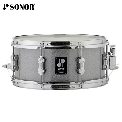 Sonor AQ2 13  X 6  Chrome Plated Titanium Quartz Snare Drum AQ2-1306-SDW-TQZ • $239