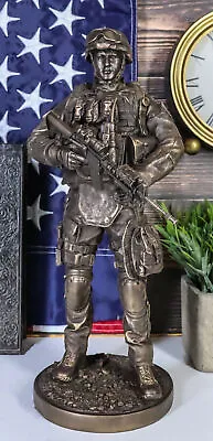 Large US Military Covert Night Mission War Soldier Rifleman Infantry Statue • $79.99