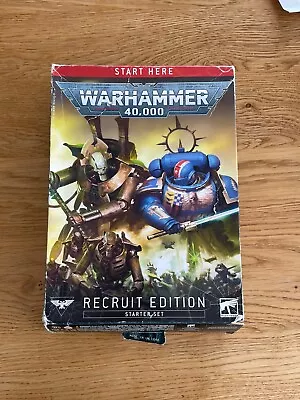Games Workshop Warhammer 40K Recruit Edition Miniatures Set • £35