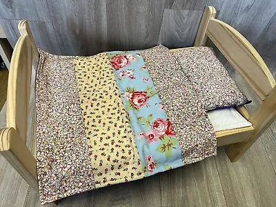 Baby Dolls Blanket Ikea Bedding Set Pram Annabelle Born Handmade 43cm Floral 36 • £15.99