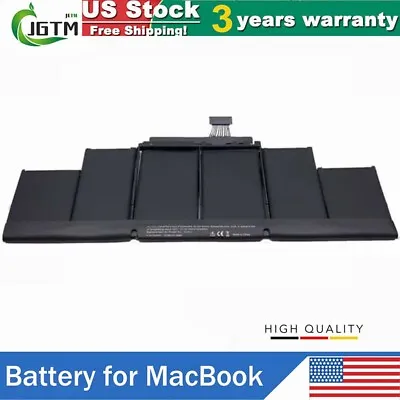 A1417 Battery For Apple Macbook Pro 15 Retina A1398 Mid 2012 Early 2013 US New • $35.39