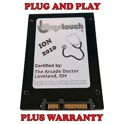 Megatouch ION 2010 SATA SSD Flash Memory Replacement Hard Drive Evo Aurora Rx • $44.99