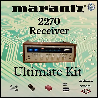 Marantz 2270 Receiver Ultimate Upgrade Kit Genuine Parts Restoration COMPLETE • $121.46